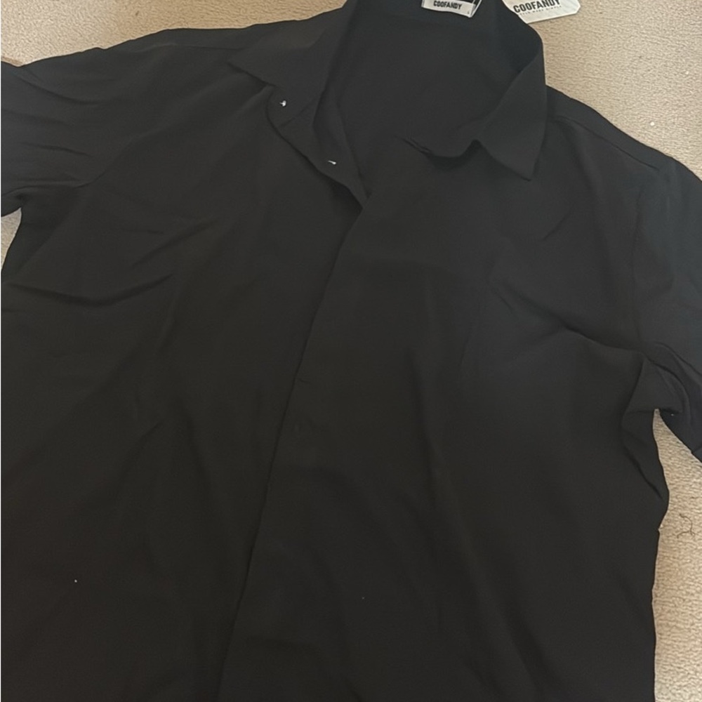 Classic Black Men's Shirt